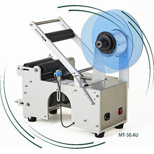 <span class=keywords><strong>Maquita</strong></span> Maquina Étiqueteuse Semi-Automatique pour Bouteilles en Bois Plates Carrées Rondes pour Vin Maison - Product Image 4