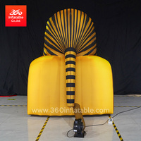 Gonflables géant de publicité sur mesure, modèle de dessin animé, mascotte gonflable, modèles de paon égyptien pour les décorations gonflables
