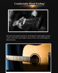 Guitarras Clásicas Raysen, Guitarra Clásica Cutaway, Accesorios de Alta Calidad para Guitarra Clásica - Product Image 4