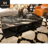 Ensemble de mobilier de salon italien de luxe dernier cri canapé 7 places