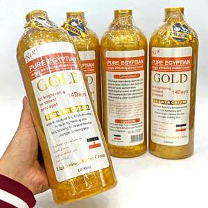 Gel de Ducha Súper Blanqueador de Marca Privada de Alta Calidad, 1000 ml, Gel de Ducha Hidratante con Limón Platino - Product Image 3