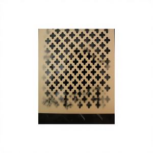 Malla Metálica Perforada de Aluminio 316 con Orificios en Forma de Estrella, Resistente a la Corrosión, Servicios de Corte y Doblado - Product Image 1