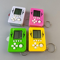 Jouets éducatifs de jeu vidéo de poche rétro tendance avec écran noir et blanc pour les fonctions musicales et vocales pour enfants