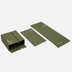 Thiết Kế Sáng Tạo 100% Phân Hủy Sinh Học Kraft Bìa Phẳng Gói Vận Chuyển Hộp 2Mm Gấp Matt Cán Thời Trang Hàng May Mặc Thực Phẩm - Product Image 5