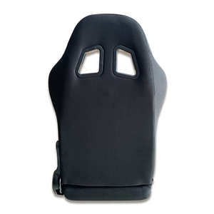 غطاء مقعد سيارة سباق, عالمي الرياضة سيارة الكبار سباق القماش الأسود + مادة pvc الضابط سيارة مقاعد سباق - Product Image 4