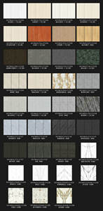 Panneau mural en porcelaine frittée <span class=keywords><strong>de</strong></span> 12 mm d'épaisseur, 3200x1600 mm, finition mate, design moderne, <span class=keywords><strong>salon</strong></span>, sol, escalier, chambre à coucher - Product Image 6