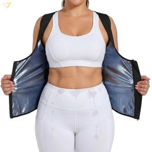 <span class=keywords><strong>Chaleco</strong></span> Sauna con Cierre <span class=keywords><strong>para</strong></span> Mujer, Cintura Alta, Control de Abdomen, Material Termoactivo <span class=keywords><strong>para</strong></span> Sudoración y Pérdida de <span class=keywords><strong>Peso</strong></span> - Product Image 3