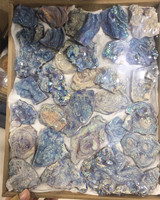 Pierre minérale brute naturelle, 1 pièce, Agate de calcédoine, pour la décoration, vente en gros