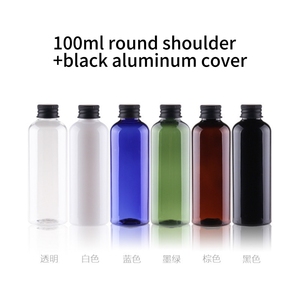 Bouteille en plastique PET transparente noire, blanche ou ambre avec bouchon à vis, sérigraphiée, pour cosmétiques, huiles capillaires et shampoings – Offre Spéciale Afrique - Product Image 1