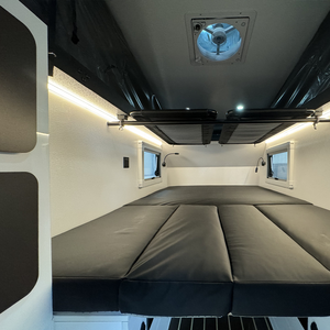 Mini <span class=keywords><strong>caravane</strong></span> tout-terrain 4x4 légère et moderne, 4 saisons, avec salle de bain, espace de couchage et espace de loisirs - Product Image 5