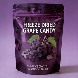 Custom Logo Mylar Plastic Smell Proof <b>Zip</b> Lock Resealable Food Packaging for Chocolate Candy Cookies Nuts Stand up Pouch <b>Bags</b> - Product Image 3