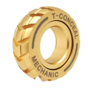 Luxury Machinist Ratchet wheel Roue EDC Fidget Spinner Mechanic Ring Fidget Sliders