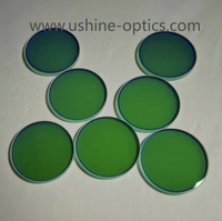 Filtre passe-bande étroit 532 nm, laser vert, lentille en verre optique revêtue, pour la microscopie par fluorescence et la recherche en laboratoire