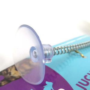 ของเล่นสปริงแบบมีถ้วยดูดพร้อมลูกบอลไซซอลสำหรับแมวเลี้ยงในบ้าน PETDOM - Product Image 3