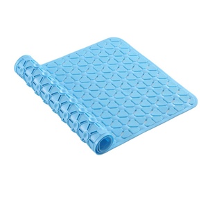 Alfombrilla de Ducha Lavable a Máquina, Alfombrilla Antideslizante para Bañera con Ventosas y Orificios de Drenaje, Alfombrilla de Baño de PVC - Product Image 1