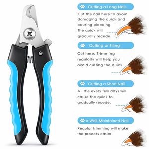 Coupe-ongles professionnel pour chiens et chats, coupe-griffes pour animaux de compagnie avec verrouillage - Product Image 4