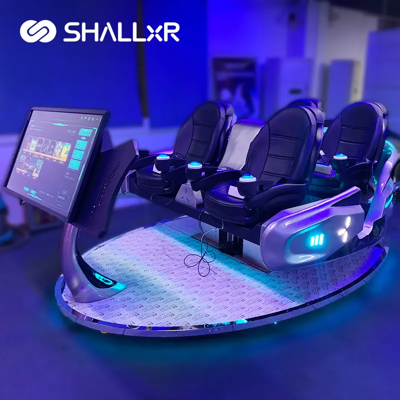 Shallxr Virtual Reality Gamer Arcade Game Machine 9D Cinema Vr Dia Roller Coaster Ritten