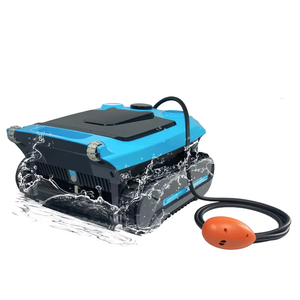 Aspirateur robot automatique sans fil avec batterie au lithium pour piscine extérieure, auto-accostable, pour piscines hors sol/encastrées, couverture de 500 m² - Product Image 3