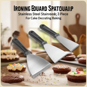 Set di spatole per decorare torte in acciaio inossidabile, 3 pezzi, per decorare torte e dolci - Product Image 3
