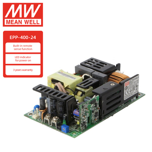 Meanwell EPP-400-24 400W <strong>Single</strong> <strong>Output</strong> With <strong>PFC</strong> <strong>Function</strong> Power Supply Unit 24V - Product Image 1