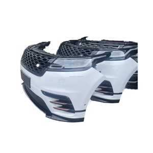 Juego de faros delanteros de radiador de parachoques delantero usados para Range Rover <span class=keywords><strong>Velar</strong></span> <span class=keywords><strong>2017</strong></span> y superior Compatible con el modelo - Product Image 4