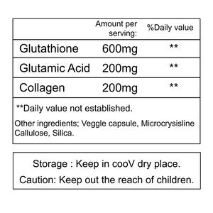 Capsule di L-Glutatione in Offerta, Pillole Sbiancanti per la Pelle, Integratori per l'Invecchiamento Sano, <span class=keywords><strong>Vitamina</strong></span> <span class=keywords><strong>C</strong></span> Vegana, Collagene, Capsule di L-Glutatione - Product Image 5