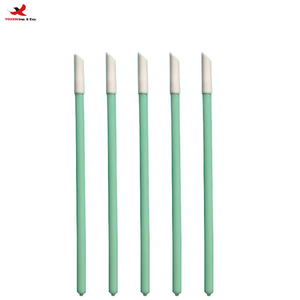 Lot de 3 applicateurs de gloss à lèvres plats en fibres synthétiques, pinceaux à lèvres jetables, outils de maquillage, outils de beauté GZ RTS, commande en gros mixte - Product Image 1