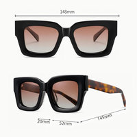Nuevo estilo Moda 2024 Mayorista de China Gafas de sol Acetato Gafas de sol polarizadas Darry Optical