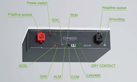Entrepôt européen jusqu'à 50 unités Dyness DL5.0C 5,12 kWh basse tension 51.2V 100Ah LiFePO4 batterie de stockage d'énergie solaire