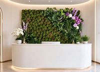 Panneaux de haie verticale décoratifs Bagang pour intérieur, en buis, feuilles vertes, plantes artificielles, mur de gazon artificiel