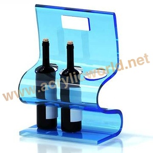 Exhibidor de Whisky Acrílico para 6 Botellas, Estante Moderno para Licores de Mostrador con Logotipo Personalizado para Tiendas Minoristas - Product Image 5