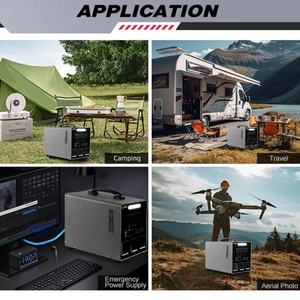 Estación de Energía Solar LANX 2000W 2204WH, Linterna, Batería de Coche, Generador de Energía Portátil - Product Image 6