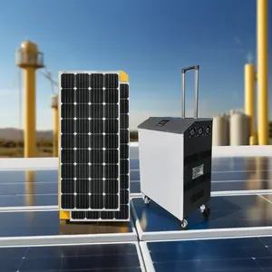 PYSUN Best Off Grid portatile solare alimentato generatore di stazione di batteria 5000w per la casa di Backup uso per la vendita