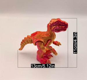 <span class=keywords><strong>3D</strong></span> Impresso Design Criativo Movable Dinosaur Toy Modelo Easter Gift ForBoys Caracterizando Animais Dinossauros - Product Image 6