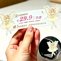 Cartes découpées sur mesure en gros, de formes uniques, cartes postales et cartes de visite non couchées pour une image de marque et une promotion créatives
