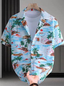 <span class=keywords><strong>Camisa</strong></span> hawaiana Floral <span class=keywords><strong>de</strong></span> playa <span class=keywords><strong>de</strong></span> verano, camiseta informal holgada <span class=keywords><strong>de</strong></span> manga corta para <span class=keywords><strong>hombre</strong></span>, camisas informales para <span class=keywords><strong>hombre</strong></span>, <span class=keywords><strong>camisa</strong></span> colombiana para <span class=keywords><strong>hombre</strong></span> - Product Image 5