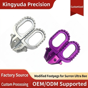 Pédales larges antidérapantes personnalisées en aluminium aérospatial CNC, creuses et légères, pour <span class=keywords><strong>Sur</strong></span>-<span class=keywords><strong>Ron</strong></span> Light Bee X S Aluminium <span class=keywords><strong>Fr</strong></span> - Product Image 1