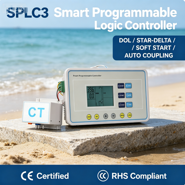 SPLC-3 Premium High Configuration  Pump Control System, Innovative Smart Logic Controller Wityh Multi Protection Functions