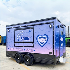 Camion de restauration personnalisé pour hot-dogs et café avec station de bonbons, antirouille, idéal pour la vente de snacks et la restauration commerciale - Product Image 4