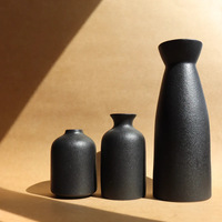 Ensemble de vases de table en céramique blanche écologiques Estick Modern Art Deco pour la décoration du salon/salle à manger avec glaçure mate