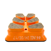 Outil de polissage abrasif Frankfurt à liant métallique Guangzhou Jingu OEM pour meulage au diamant 120 #   Grains D126 pour céramique et quartzite