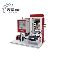 Machine de soufflage de film plastique mini haute vitesse 45 mm, extrudeuses de film soufflé LDPE HDPE mini, extrudeuse soufflante