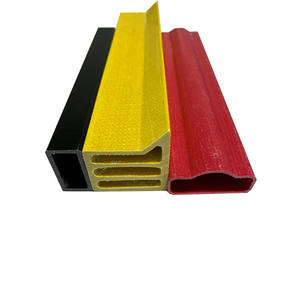 Perfil FRP de alta resistencia Canal de tubo cuadrado Acero I-Beam Tubo rectangular Aislamiento Perfil extruido con servicio de corte - Product Image 1