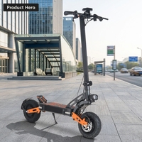 Trottinette électrique pliable robuste à double moteur - Longue autonomie 52V, trottinette durable avec freins à disque doubles pour adultes US/UE