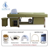 Beauté Balon Pied Tête Spa Retour Ascenseur Chaise De Massage Lavage Des Cheveux Pédicure Shampooing Lit