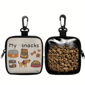 Bolsa Personalizada para Premios de Perro con Gancho y Cremallera, Set de Entrenamiento para Mascotas, Bolsa para Paseo y Adiestramiento de Cachorros, Accesorios de Entrenamiento Canino - Product Image 1