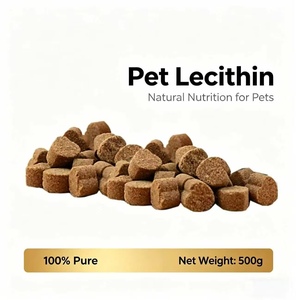 Friandises Premium pour la <span class=keywords><strong>Peau</strong></span> et le Pelage avec Oméga <span class=keywords><strong>3</strong></span> et 6 pour une Fourrure Saine, Réduisent la Chute des Poils pour Chiens et Chats - Supplément de Lécithine pour Animaux - Product Image 3