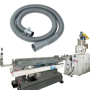 PP PE PVC Corrugated pipe water-cooling machine/ Flexible electric water tube hose extrusion machine