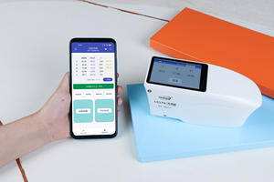 Boya renk ölçümü için spektro kolorimetre dijital taşınabilir Colormeter fiyat spektrofotometrik kolorimetre - Product Image 2