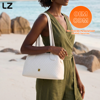 Sac à bandoulière LZ OEM ODM en cuir PU gaufré pour femme, sacoche classique à fermeture éclair, sac à main du fabricant